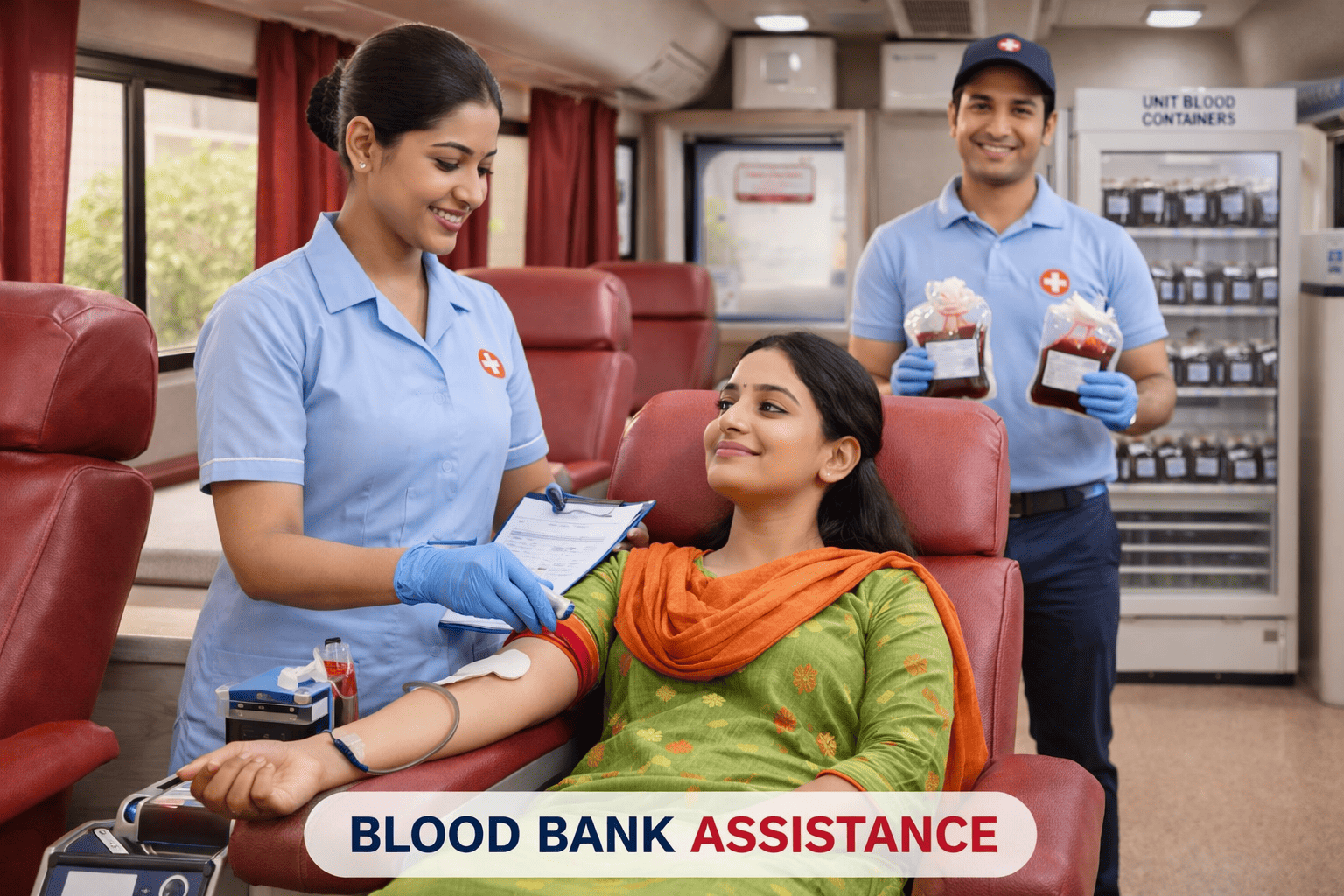 Blood Bank Assistance